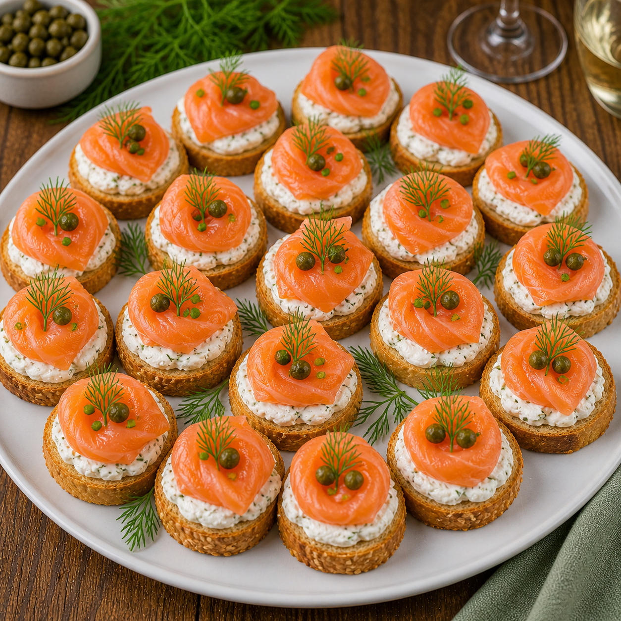 Lachs Canapé
